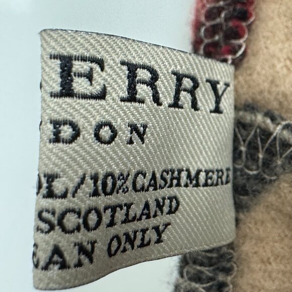 BURBERRY Classic Plaid Poncho - Picture 3 of 7